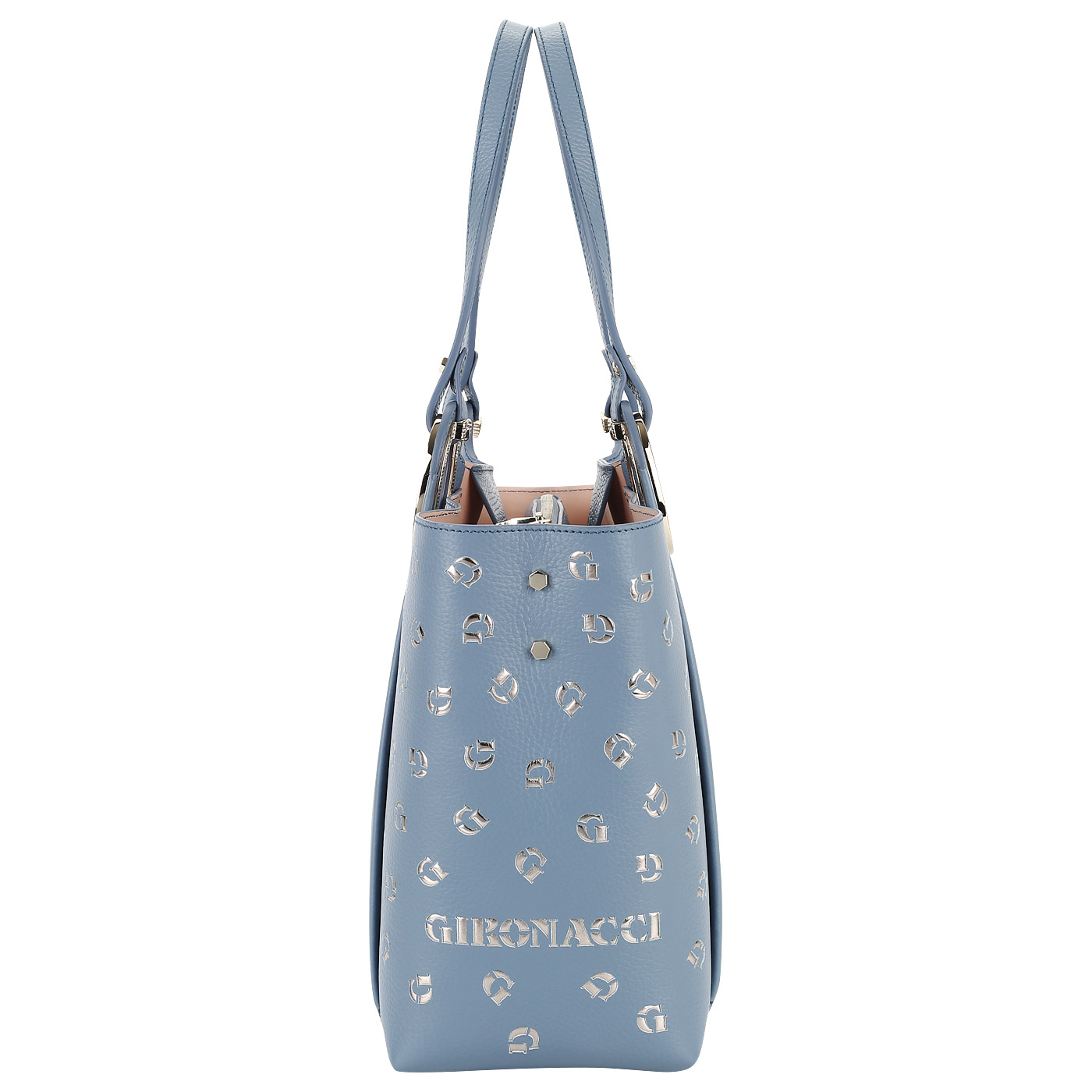 Кожаная сумка с тремя отделами Gironacci 