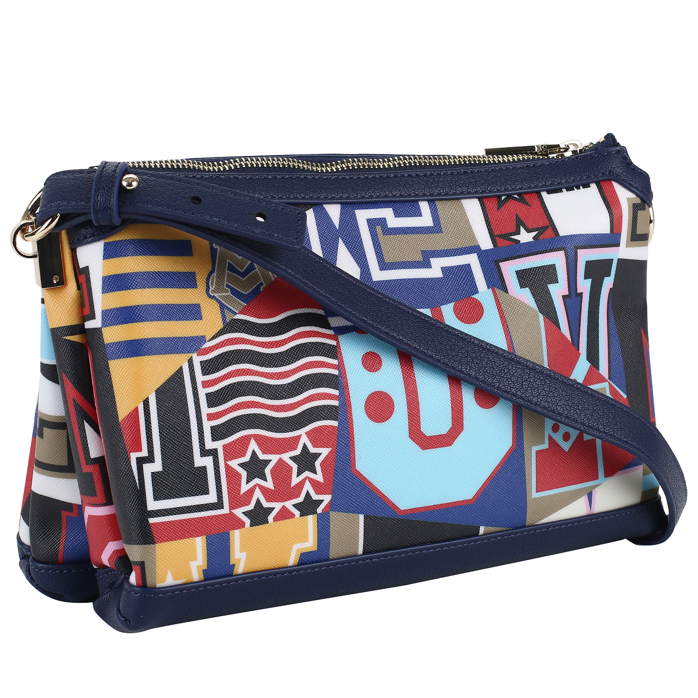 Сумка с двумя отделами Love Moschino Graphic Alphabet