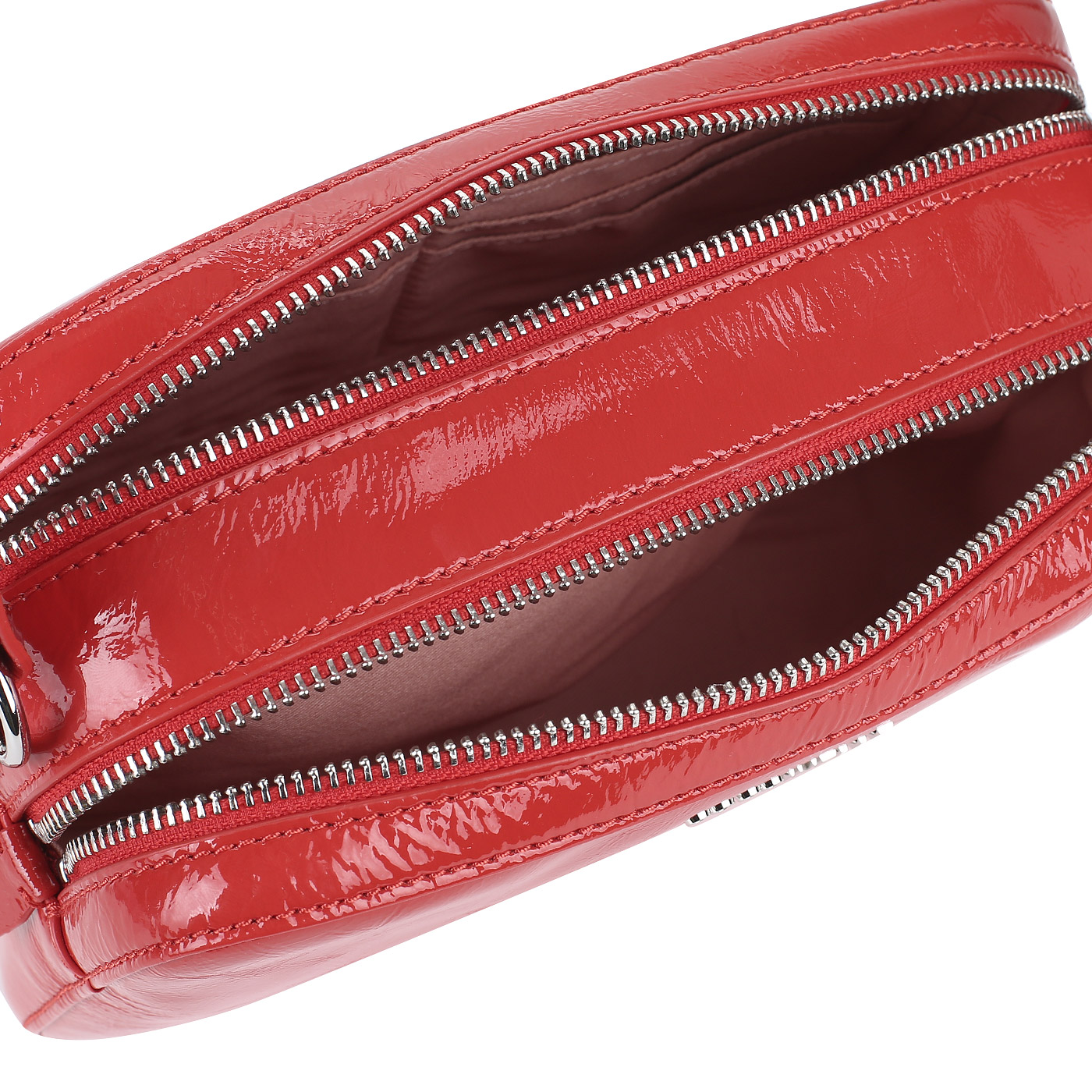 Лаковая сумочка Coccinelle Alpha naplack