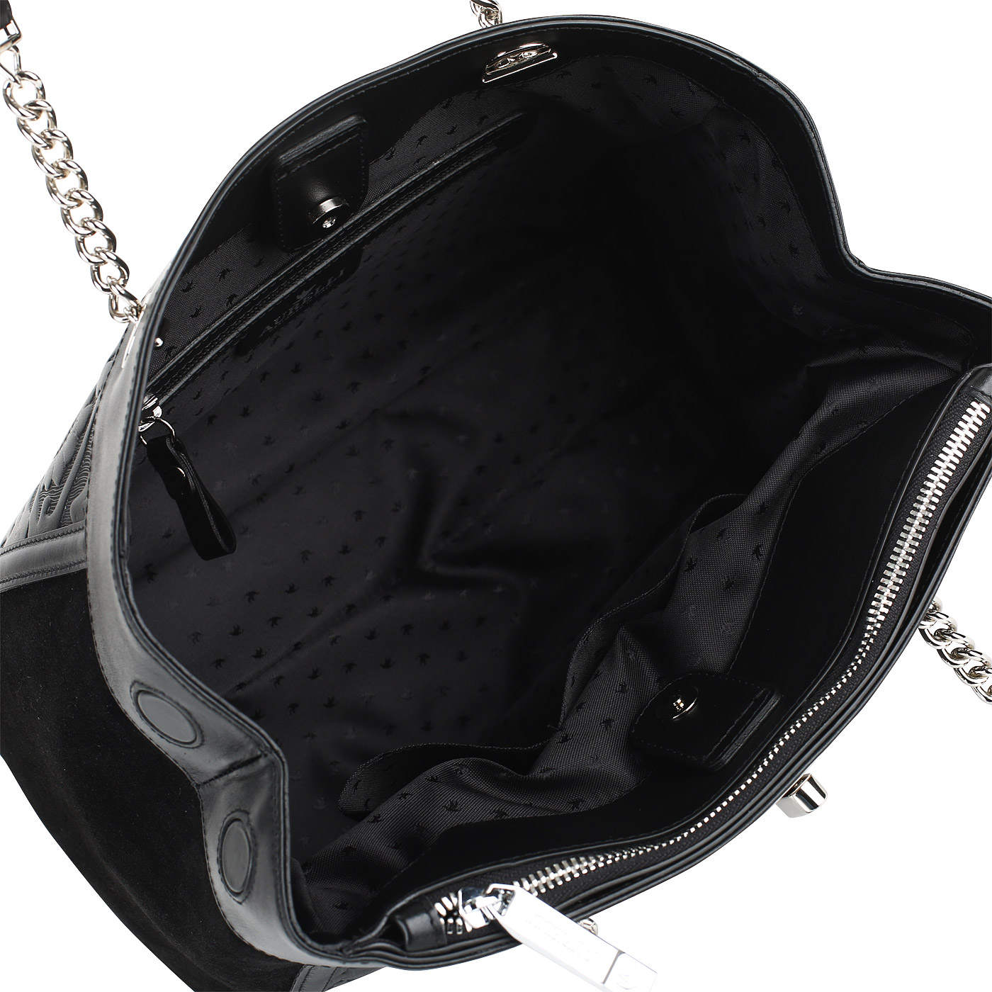 Комбинированная сумка с тремя отделами Aurelli 