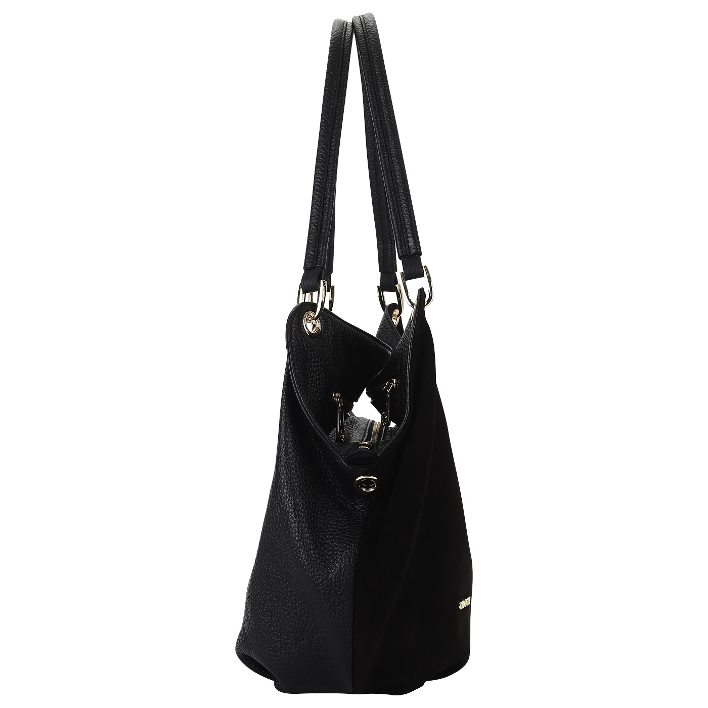 Сумка из кожи и замши Chatte 