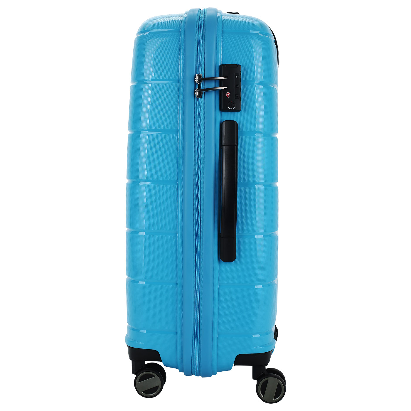 Чемодан средний M из полипропилена с кодовым замком Stevens Oxford