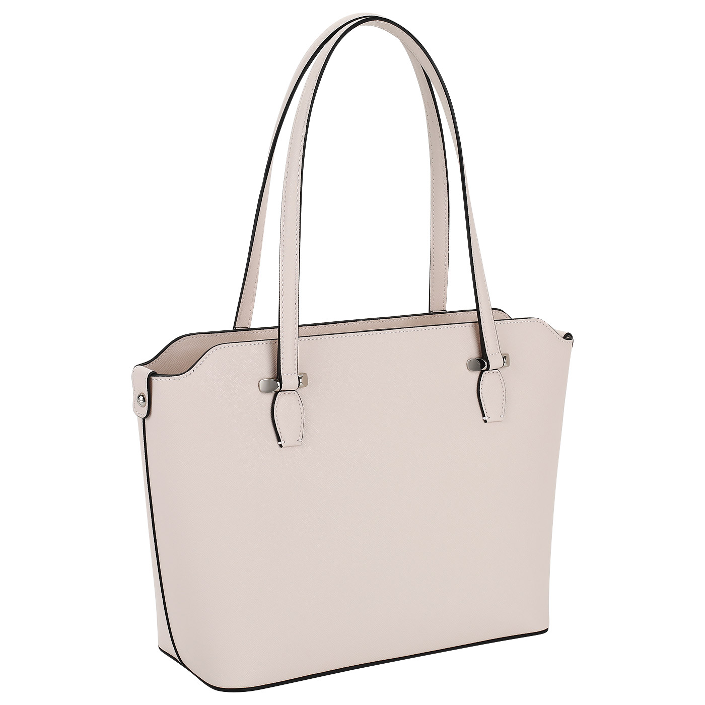 Вместительная сафьяновая сумка Cromia Perla