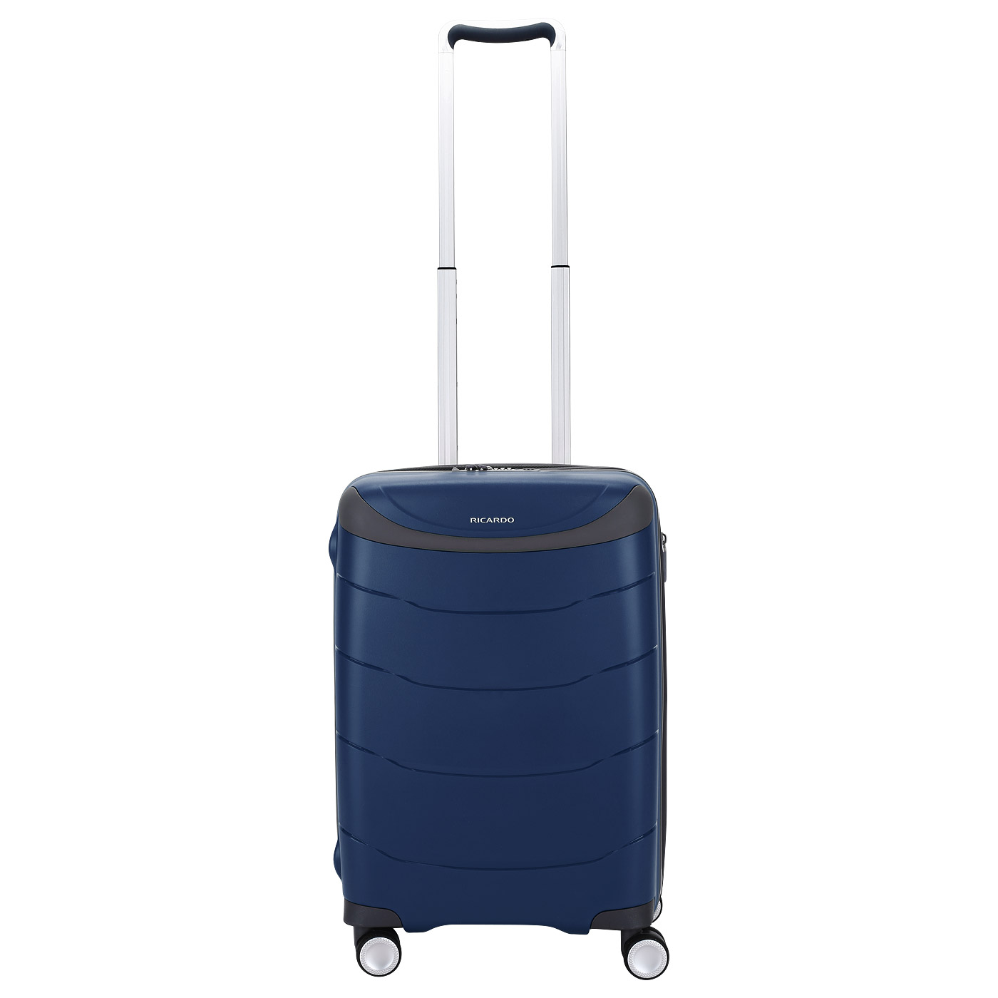 Чемодан маленький S из полипропилена с кодовым замком Ricardo Mendocino