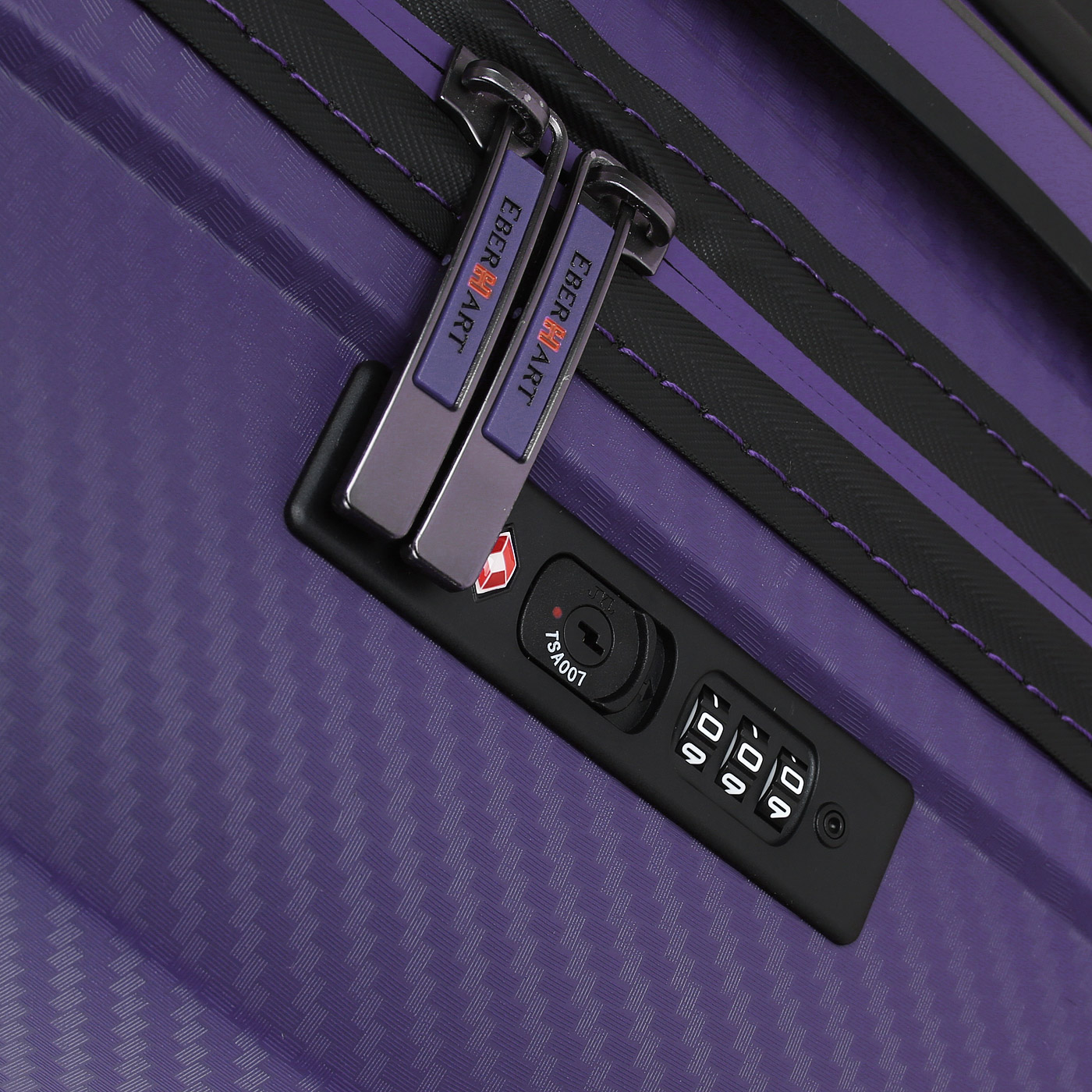 Чемодан средний M из полипропилена с кодовым замком Eberhart Aero