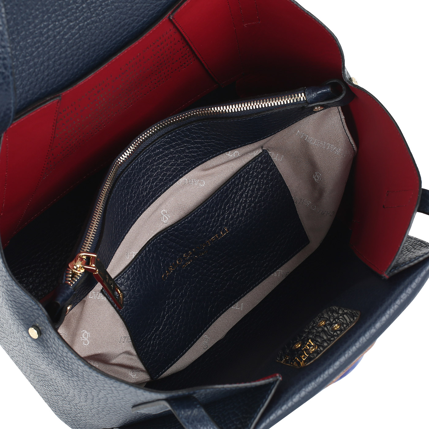 Сумка-трапеция Carlo Salvatelli Cervino