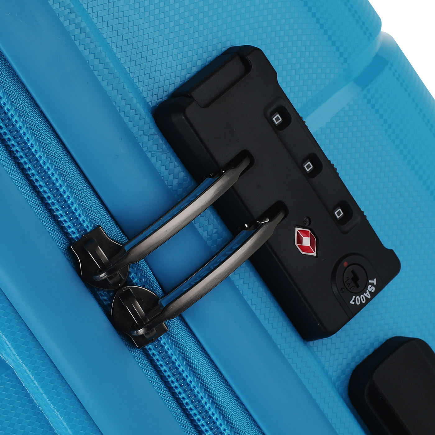 Чемодан средний M из полипропилена с кодовым замком Stevens Oxford