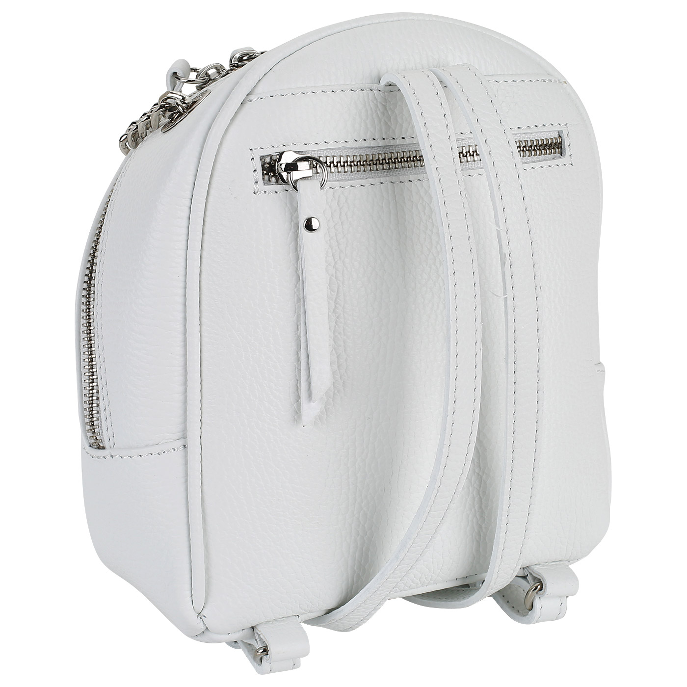 Кожаный рюкзак с клепками Marina Creazioni 