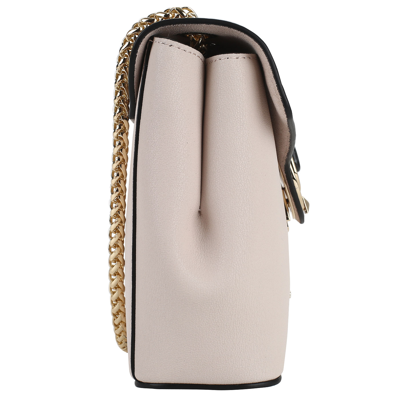 Кожаная сумочка с ремешком на цепочке Cromia Ima