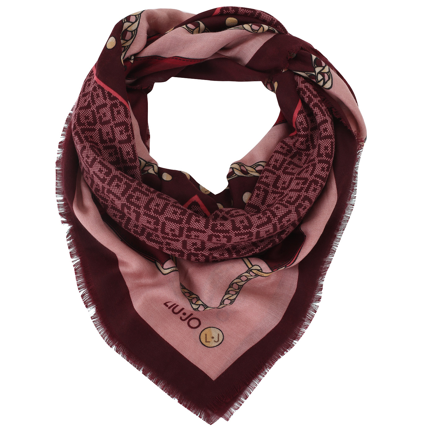 Liu Jo Платок с принтом