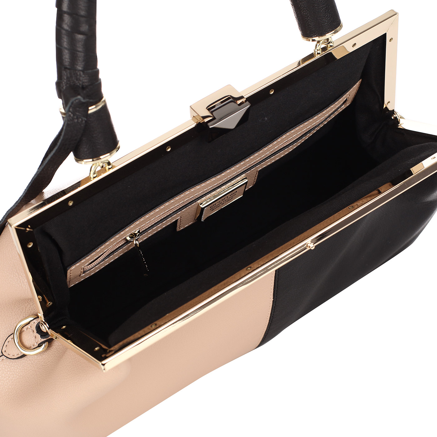 Мягкая кожаная сумка Cromia Daisy