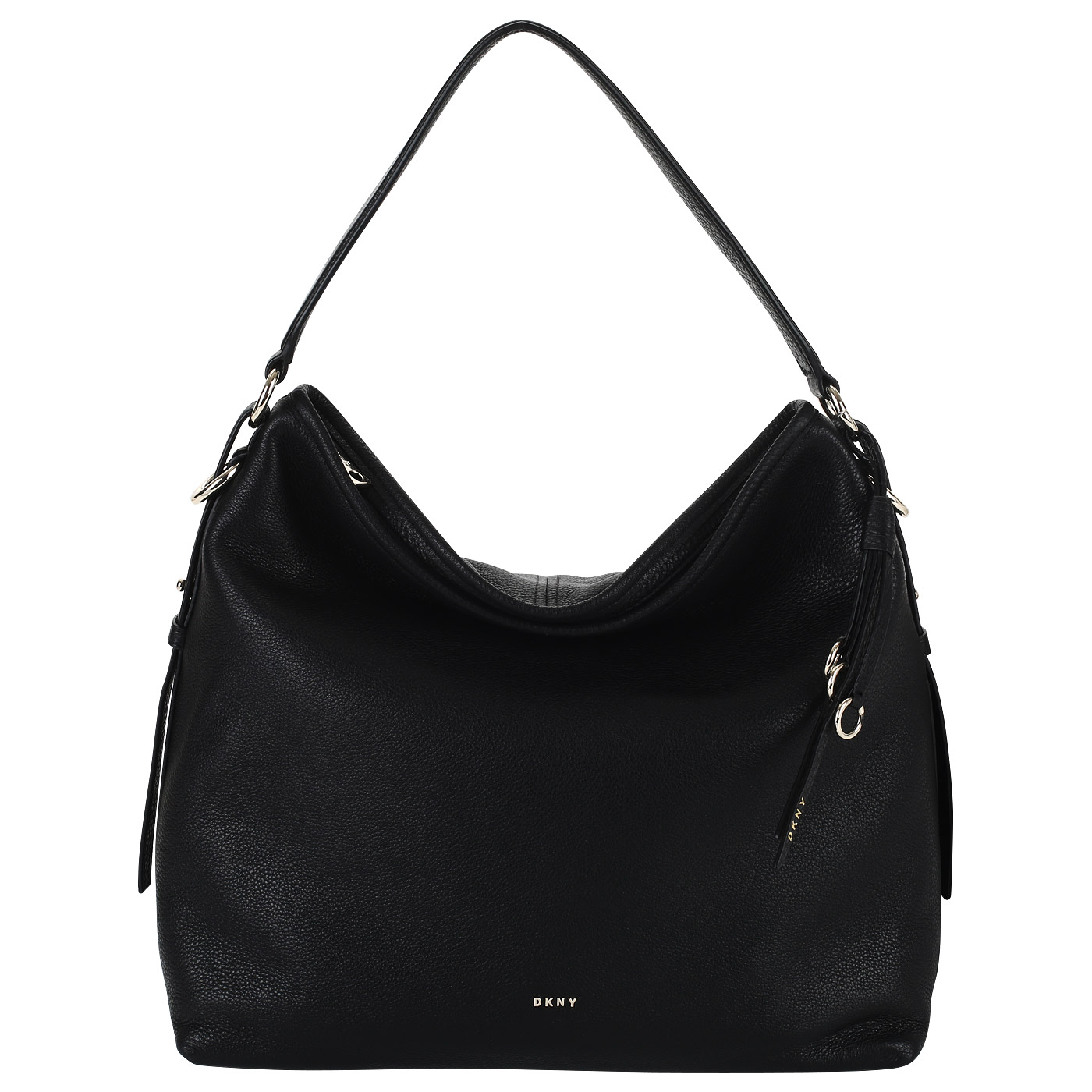 DKNY Кожаная сумка-хобо