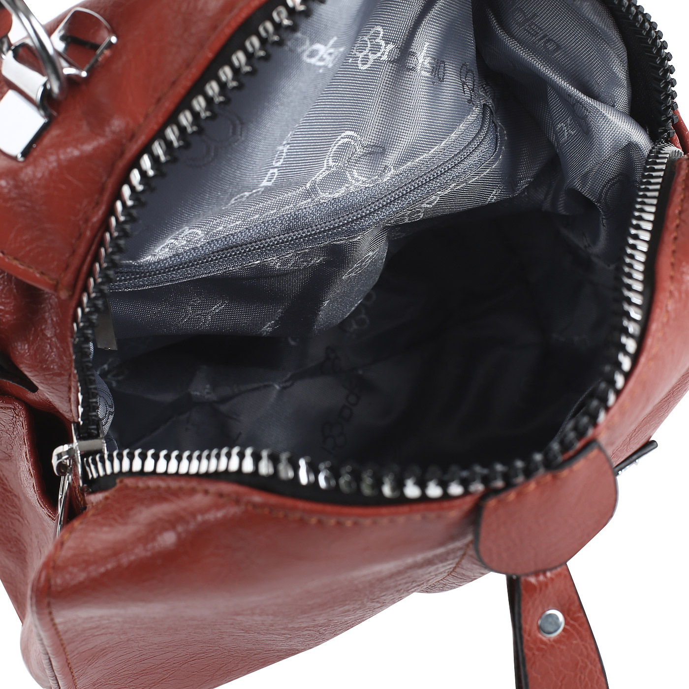 Терракотовый рюкзак-сумка Dispacci 