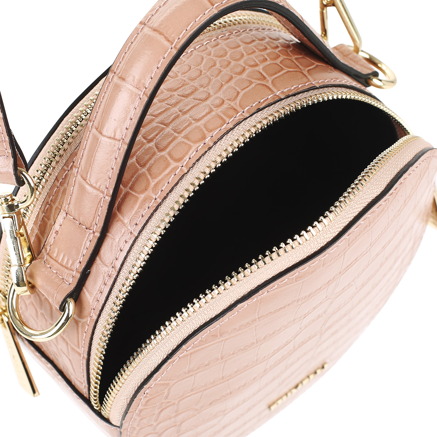 Круглая сумочка из кожи Piumelli Dubai