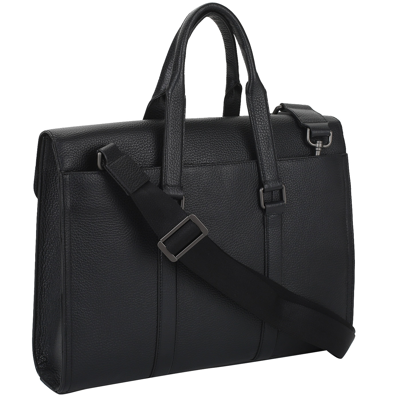 Портфель из зернистой кожи Mayrhoff 