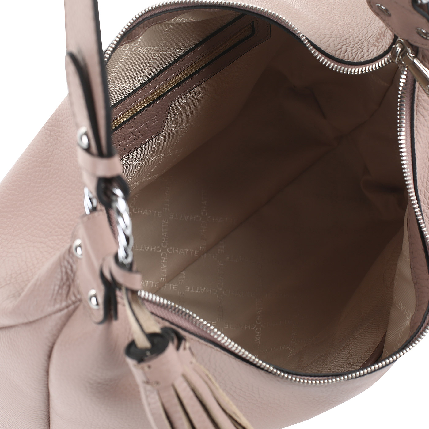 Сумка-хобо цвета какао Chatte Marseille