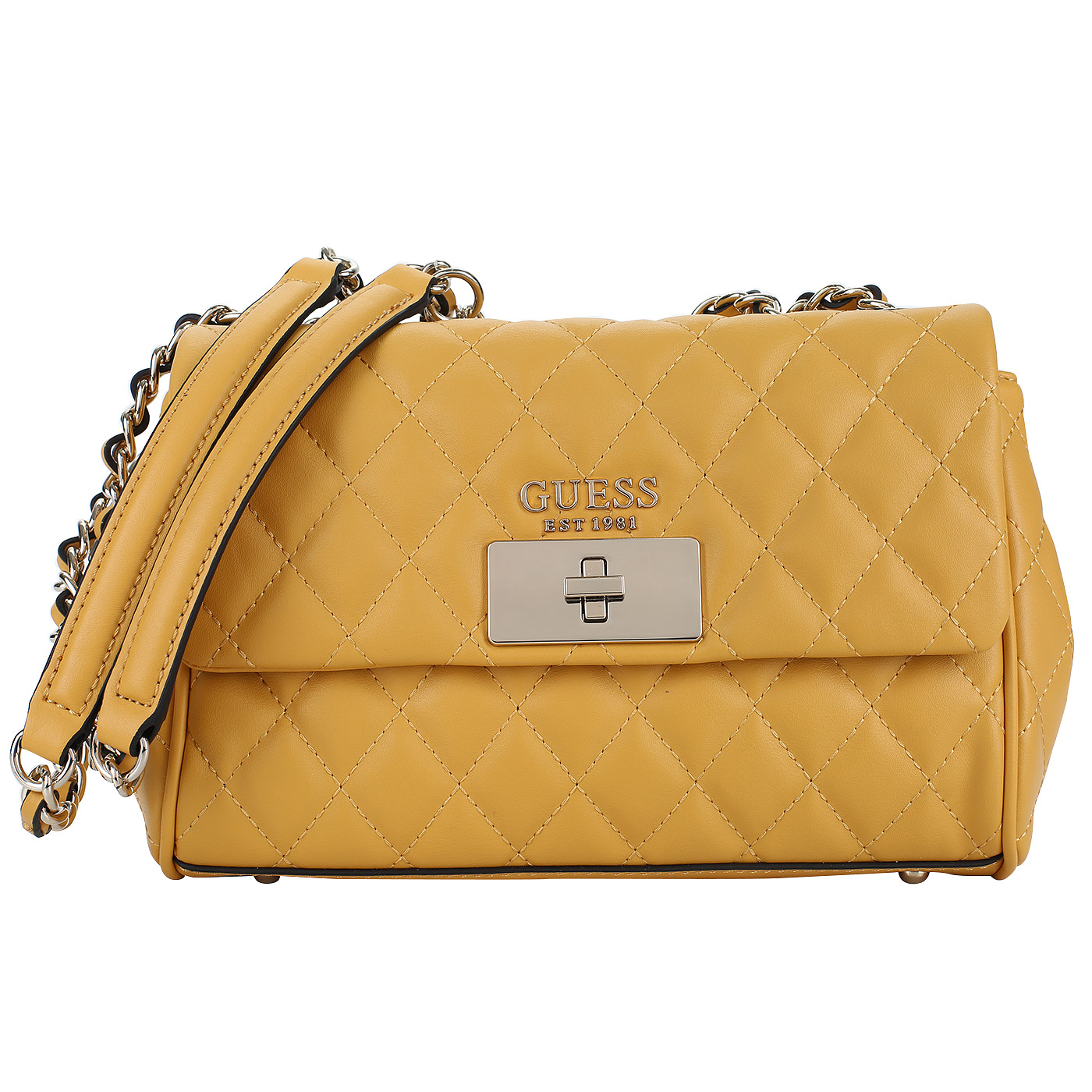 Guess Стеганая сумочка с откидным клапаном