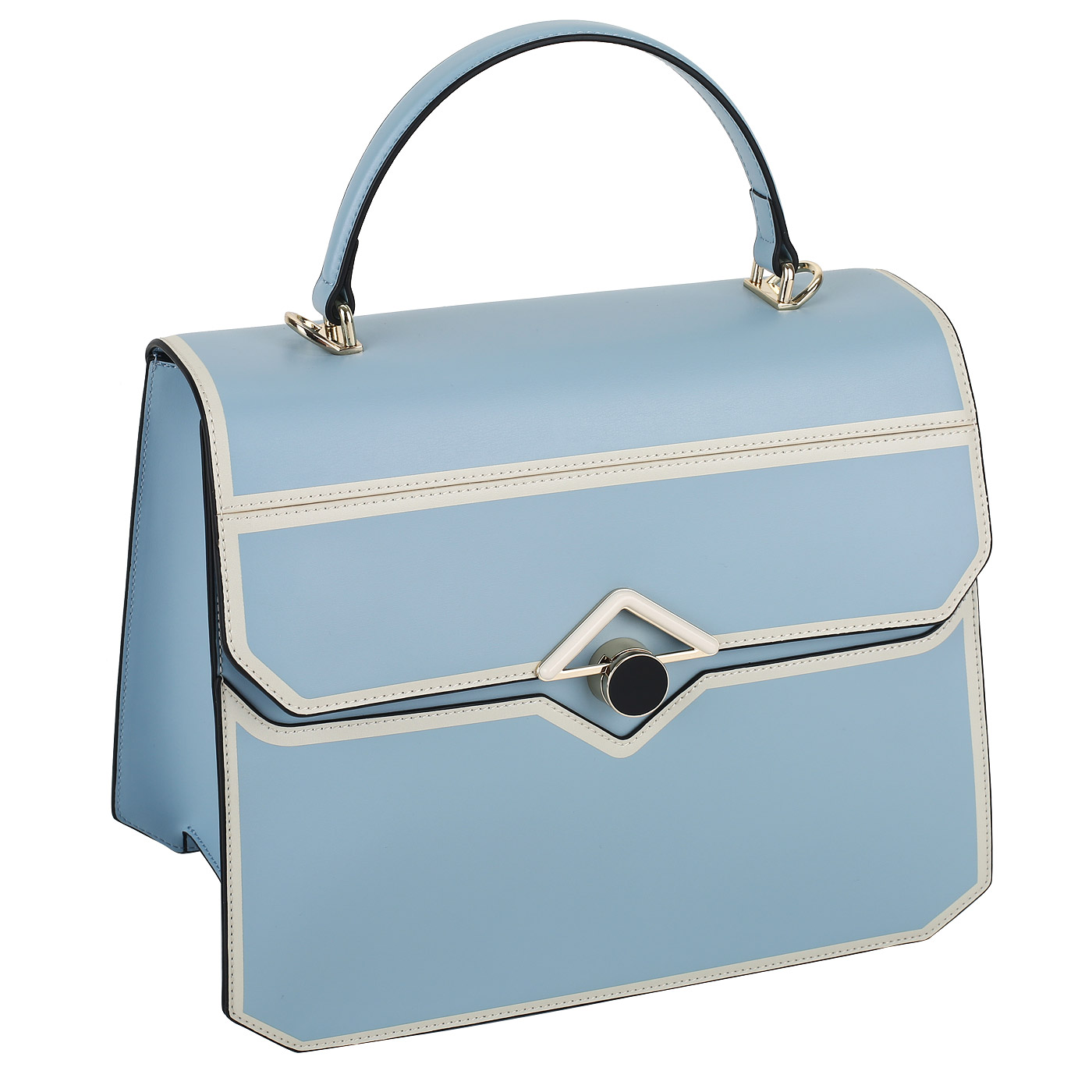 Кожаная сумка Tosca Blu Mughetto