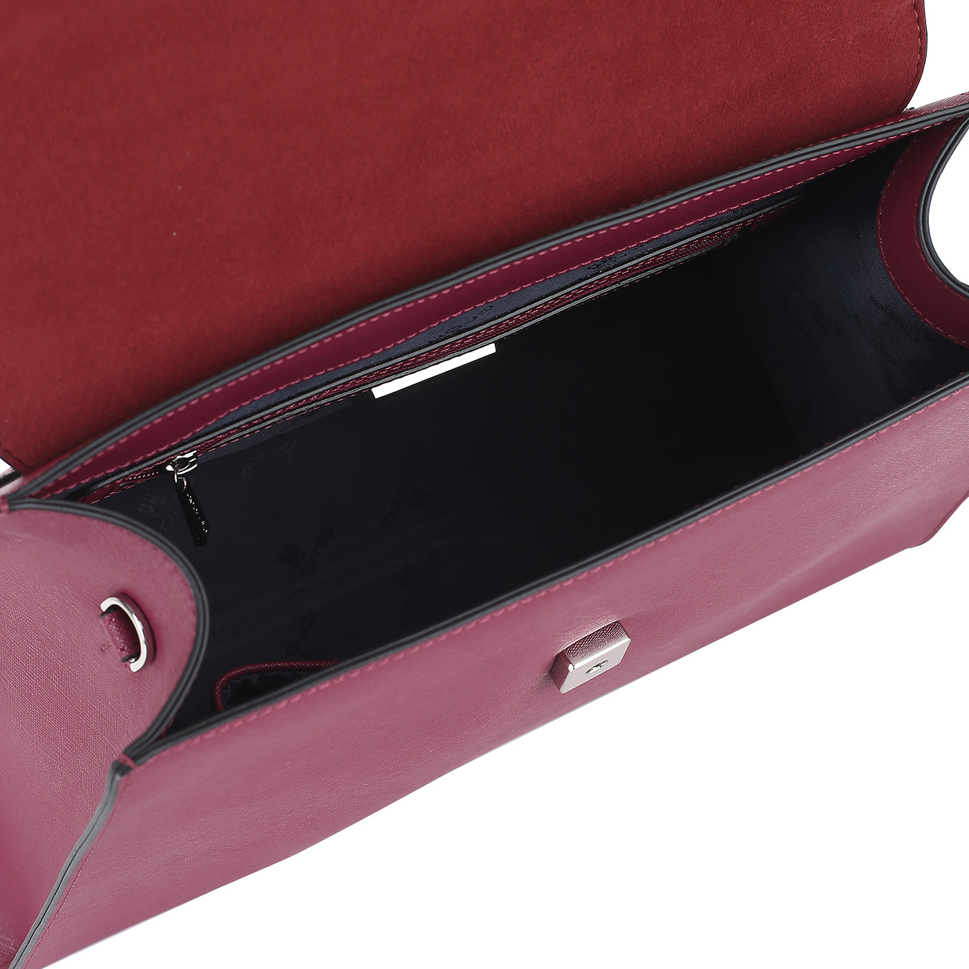 Сафьяновая сумка с откидным клапаном Cromia Perla