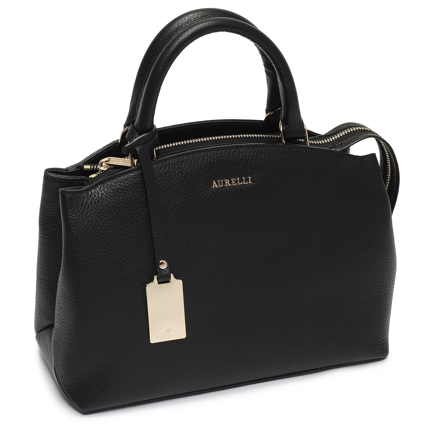 Кожаная сумка Aurelli Soft