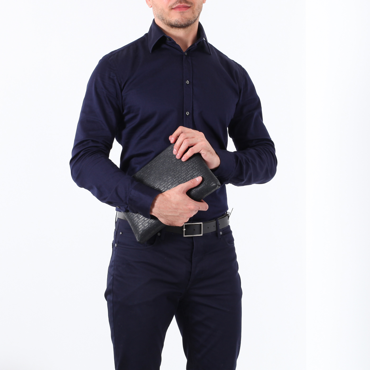 Сумка-визитка на молнии Cerruti 1881 Brando