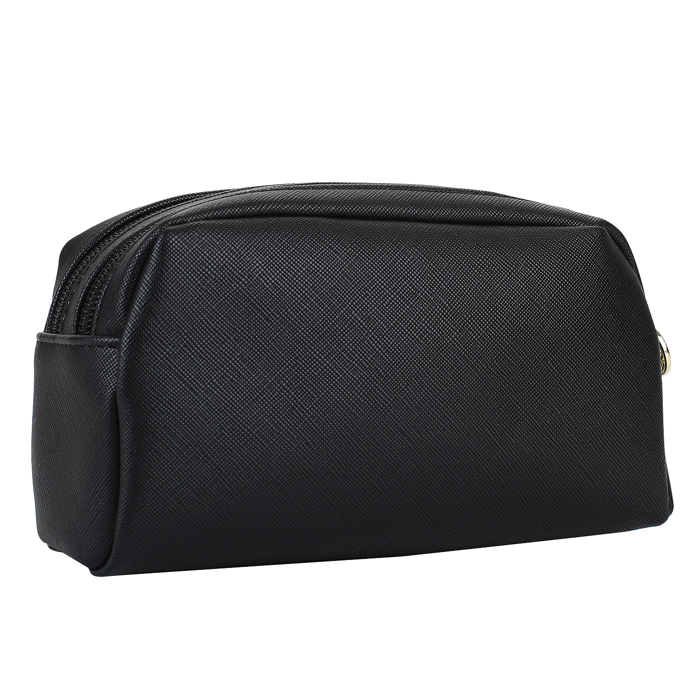 Черная косметичка на молнии Guess Be Queen