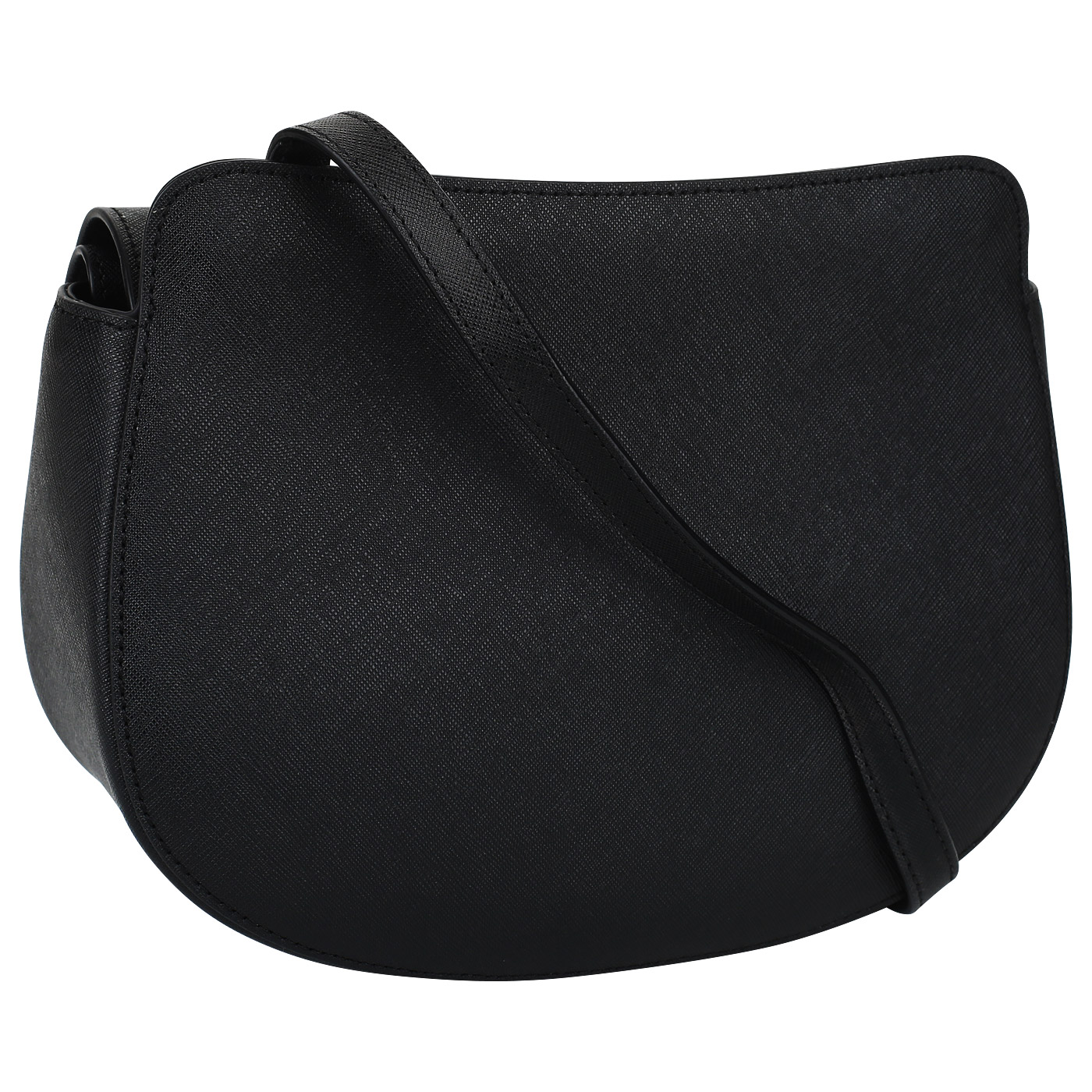 Сумочка-седло из натурального сафьяна Cromia Perla