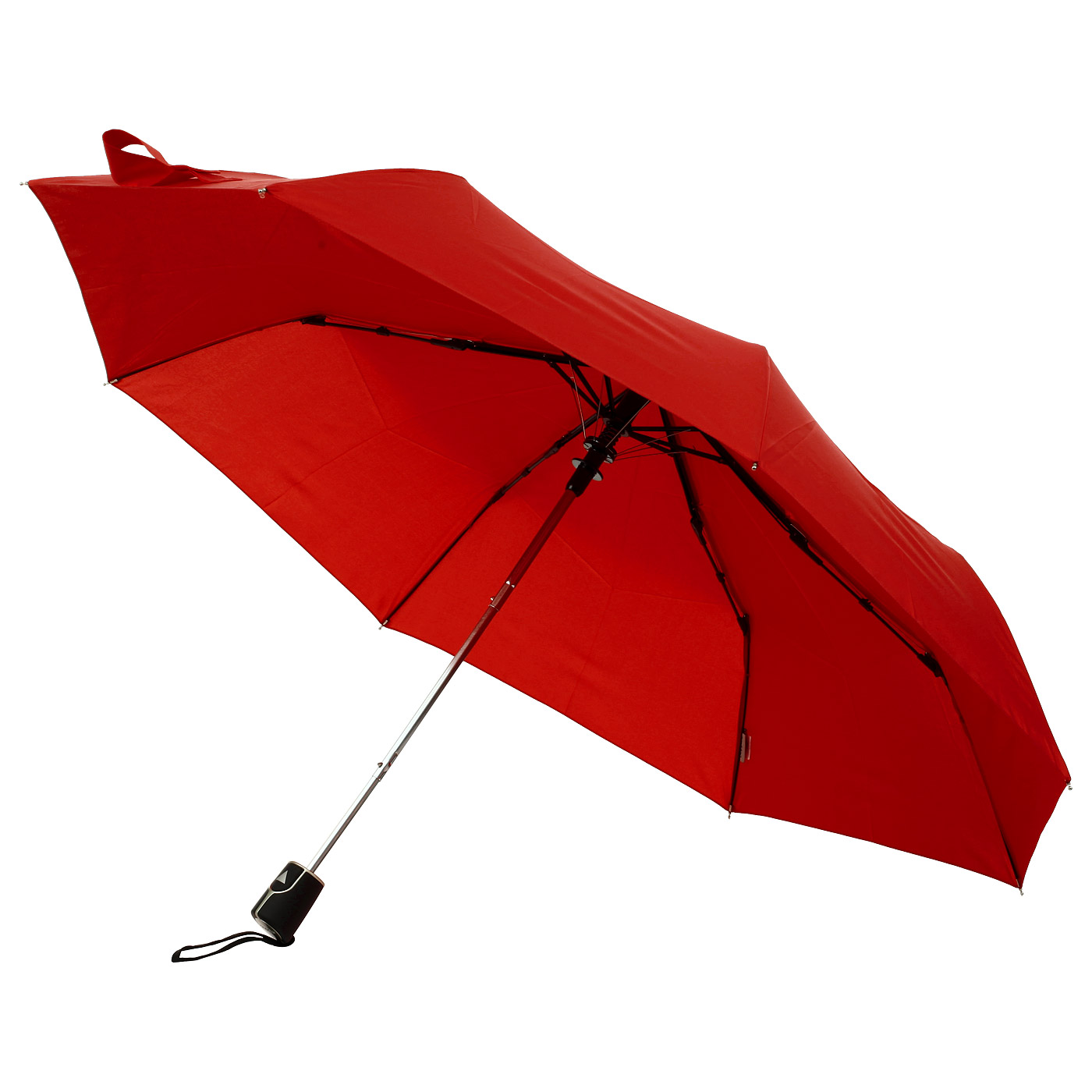 Красный зонт с чехлом Doppler Pongee