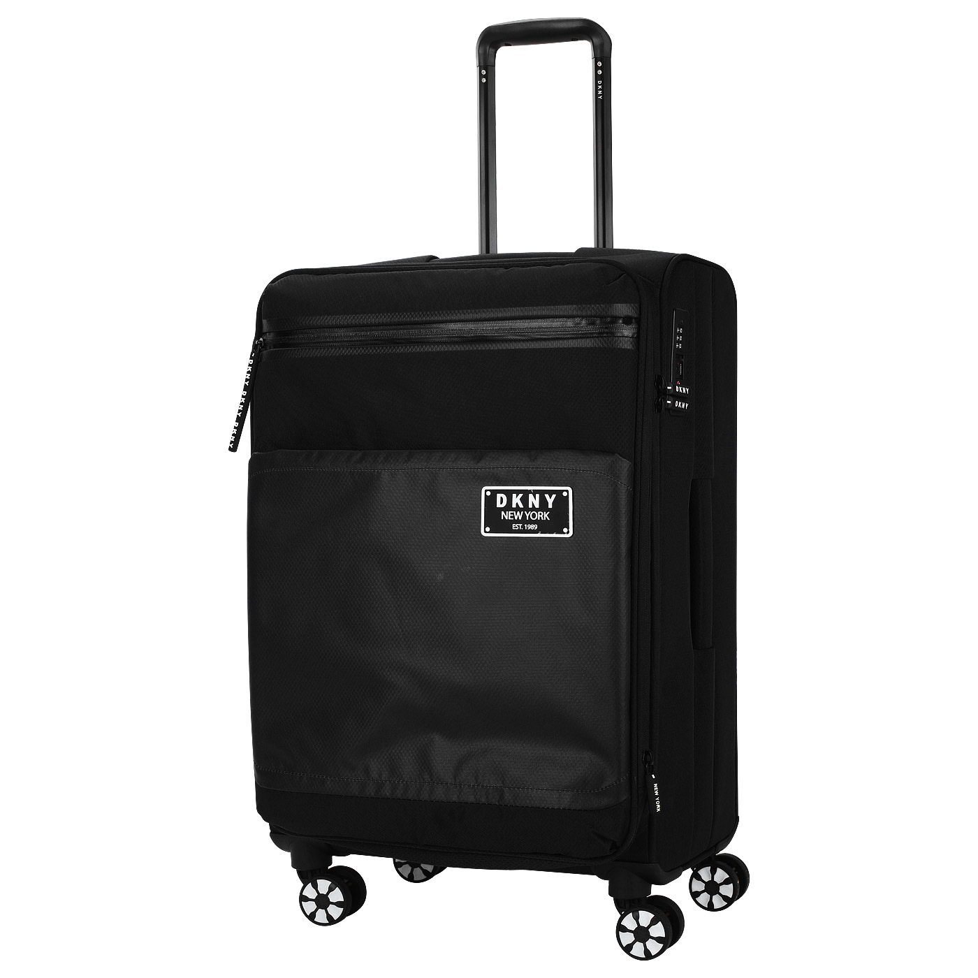 DKNY Чемодан средний M тканевый с кодовым замком