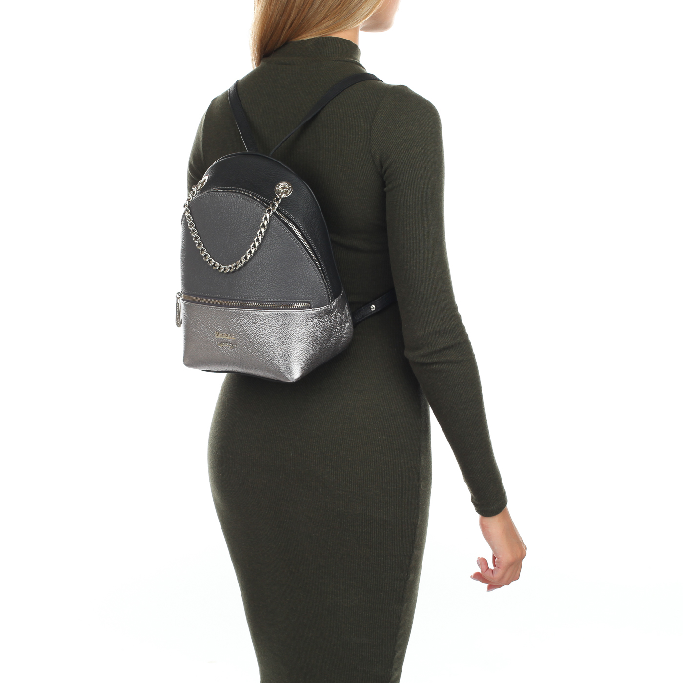 Рюкзачок из кожи Marina Creazioni 