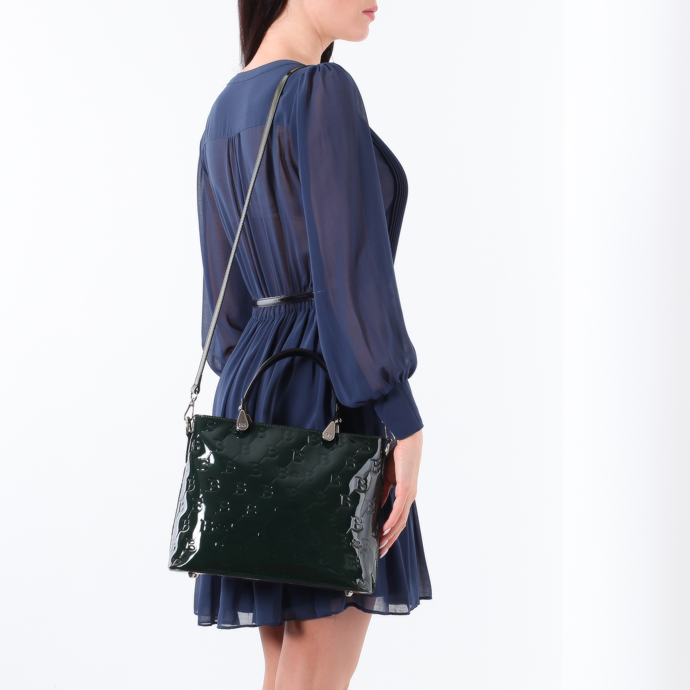 Лакированная сумка Sara Burglar Diva