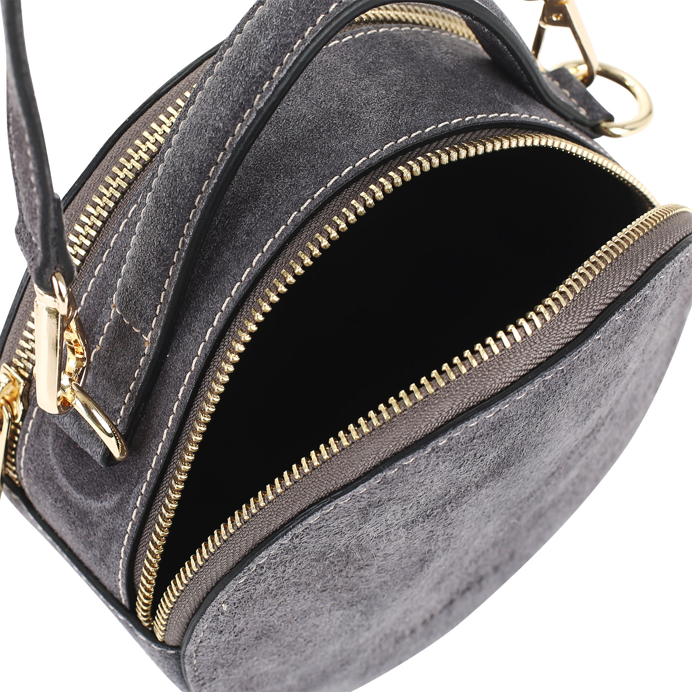 Замшевая сумочка Piumelli Mini Tamburello