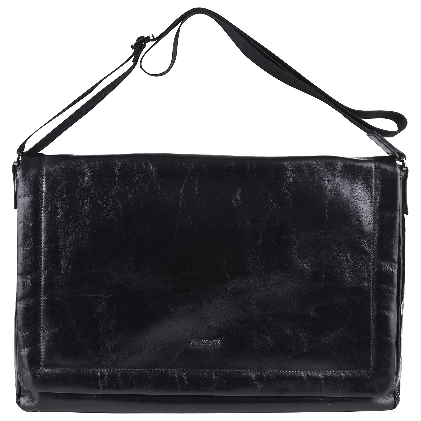 Stevens Мужская кожаная сумка через плечо