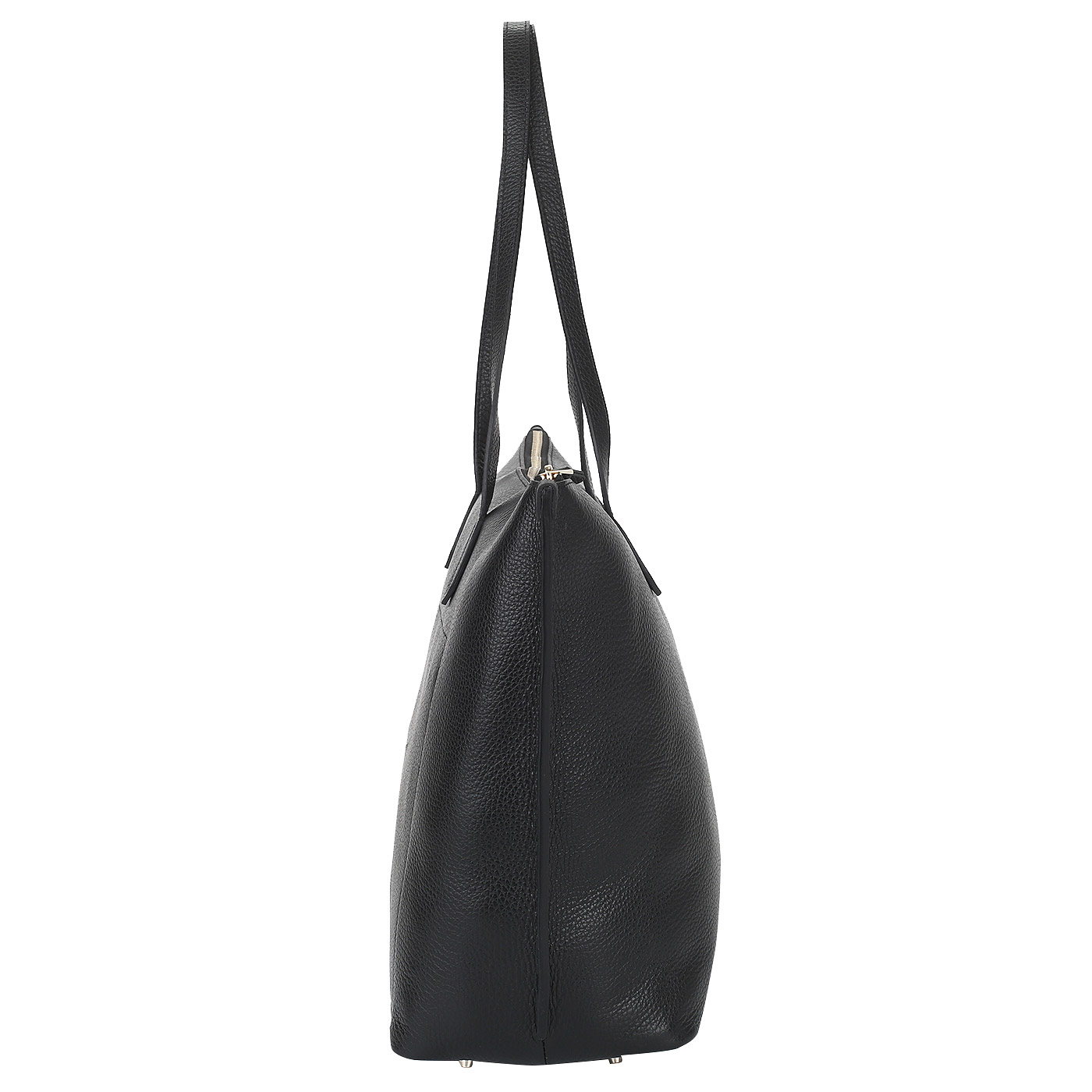 Черная кожаная сумка Furla Luce