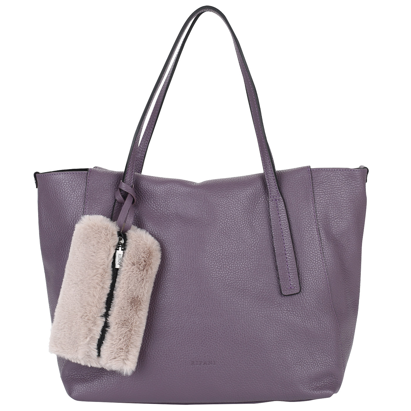 Сумка с меховым брелоком Ripani Zamia