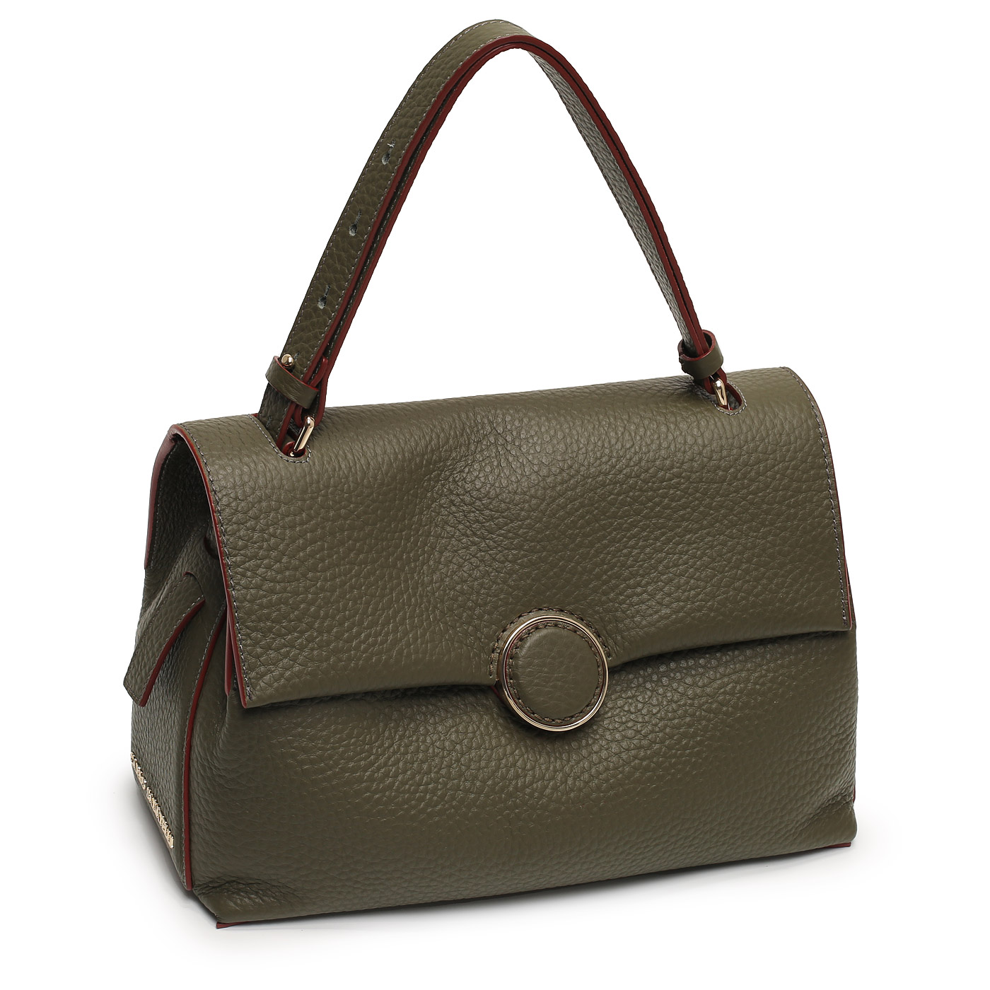 Кожаная сумка Carlo Salvatelli Double