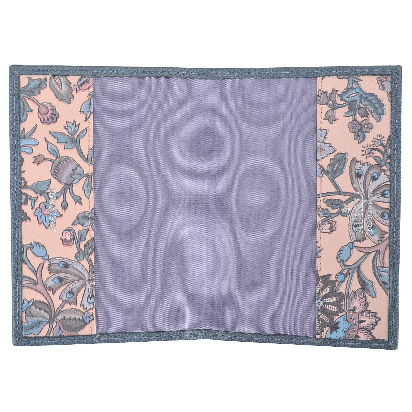 Кожаная обложка для паспорта Aurelli Alma fiore