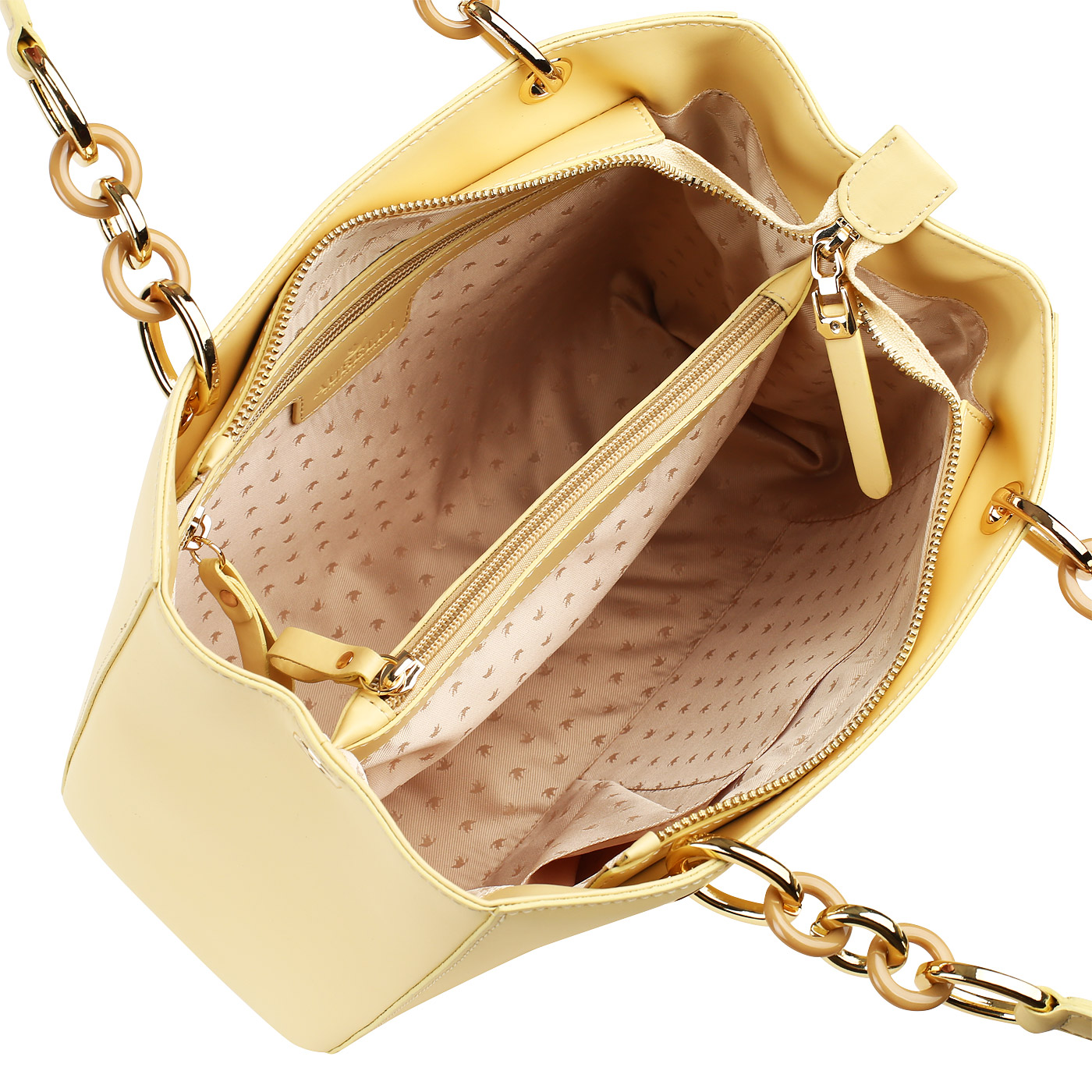 Кожаная сумка с двумя отделами Aurelli 