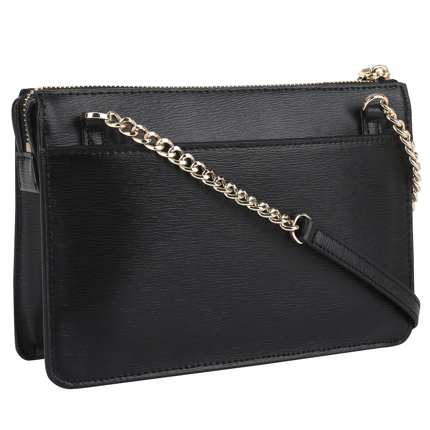 Маленькая кожаная сумочка DKNY Ava