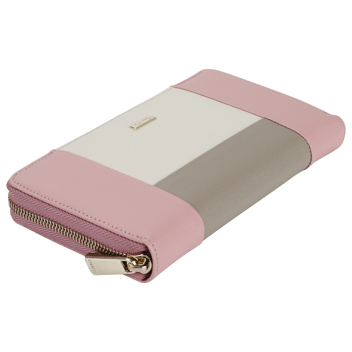 Женский кожаный кошелек на молнии Chatte Joy