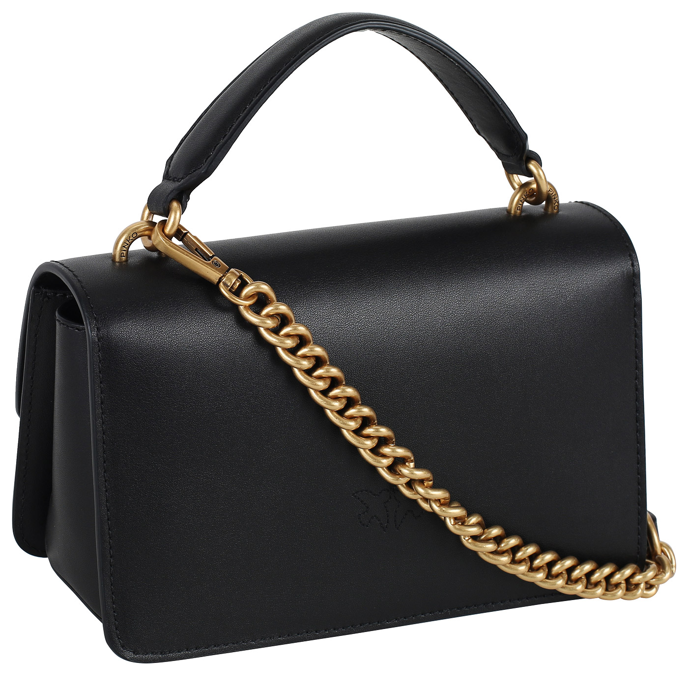 Кожаная сумка Pinko Love One