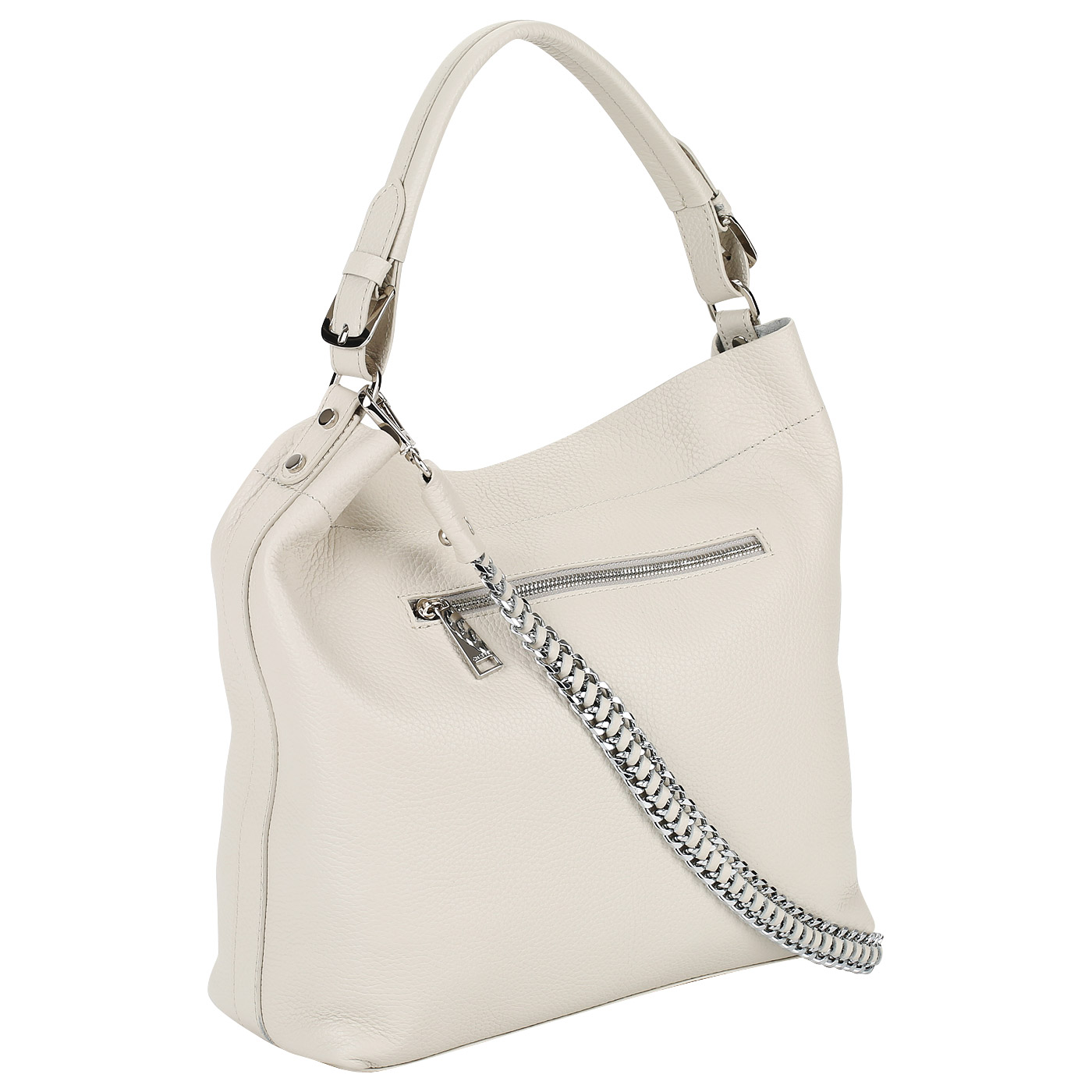 Кожаная сумка-хобо Chatte Marseille