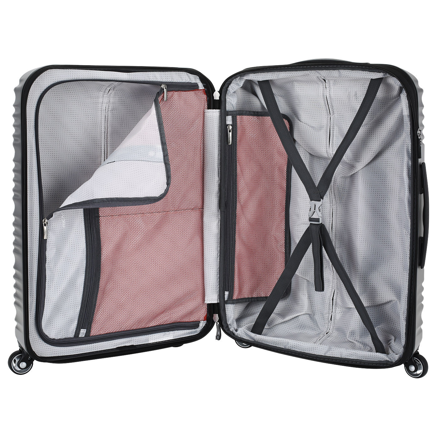 Чемодан средний M из ABS-пластика с кодовым замком Ricardo Santa Cruz 7.0