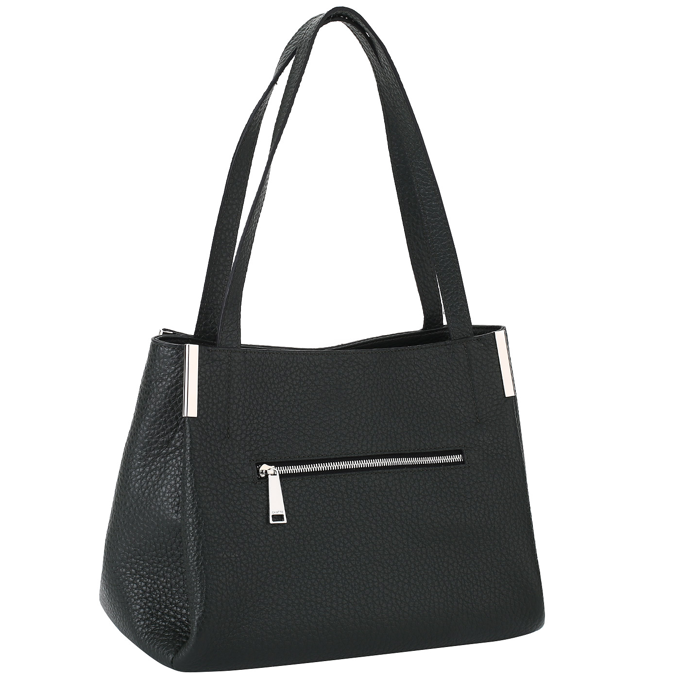 Кожаная сумка с двумя отделами Chatte 