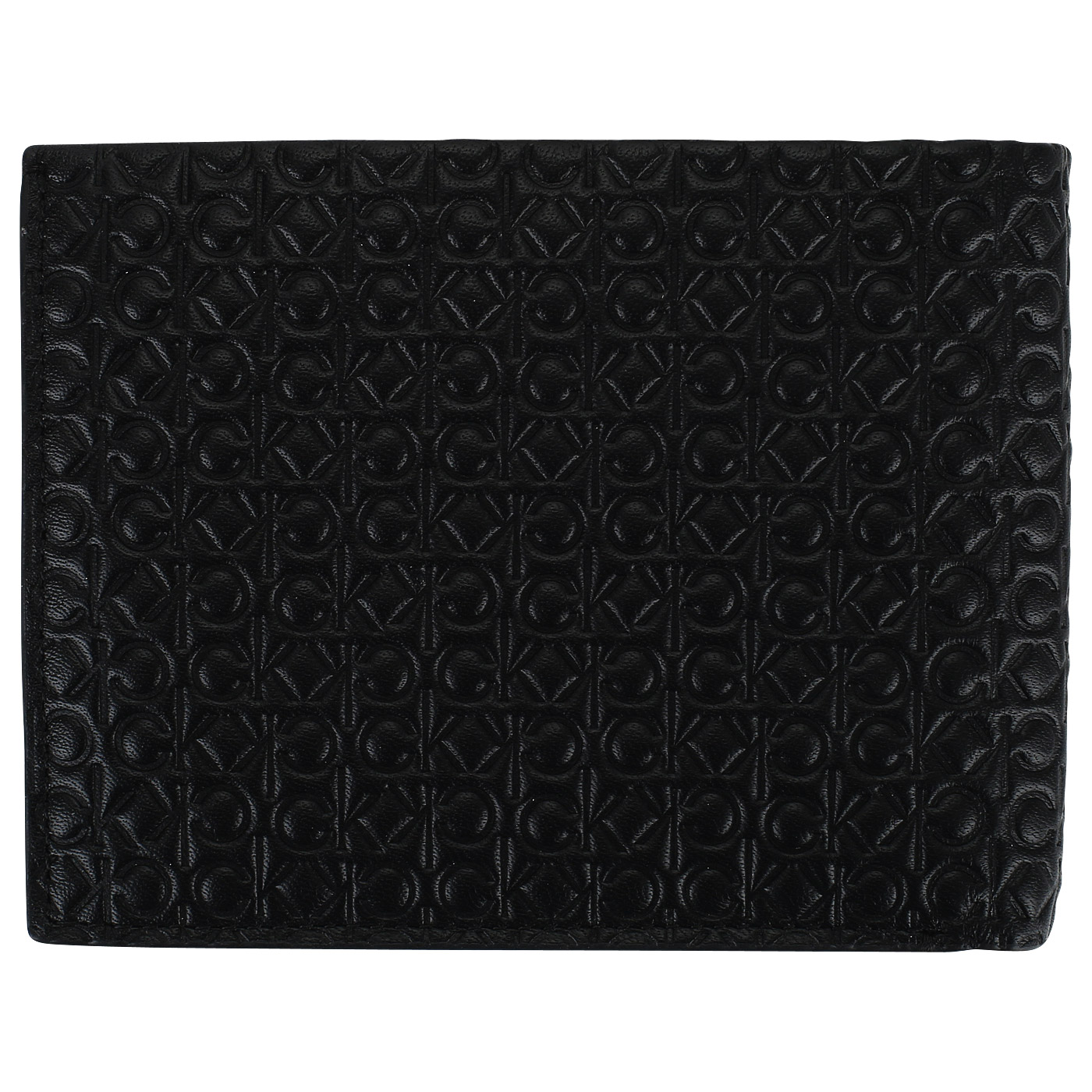 Кожаное портмоне с тиснением Calvin Klein Jeans Allover