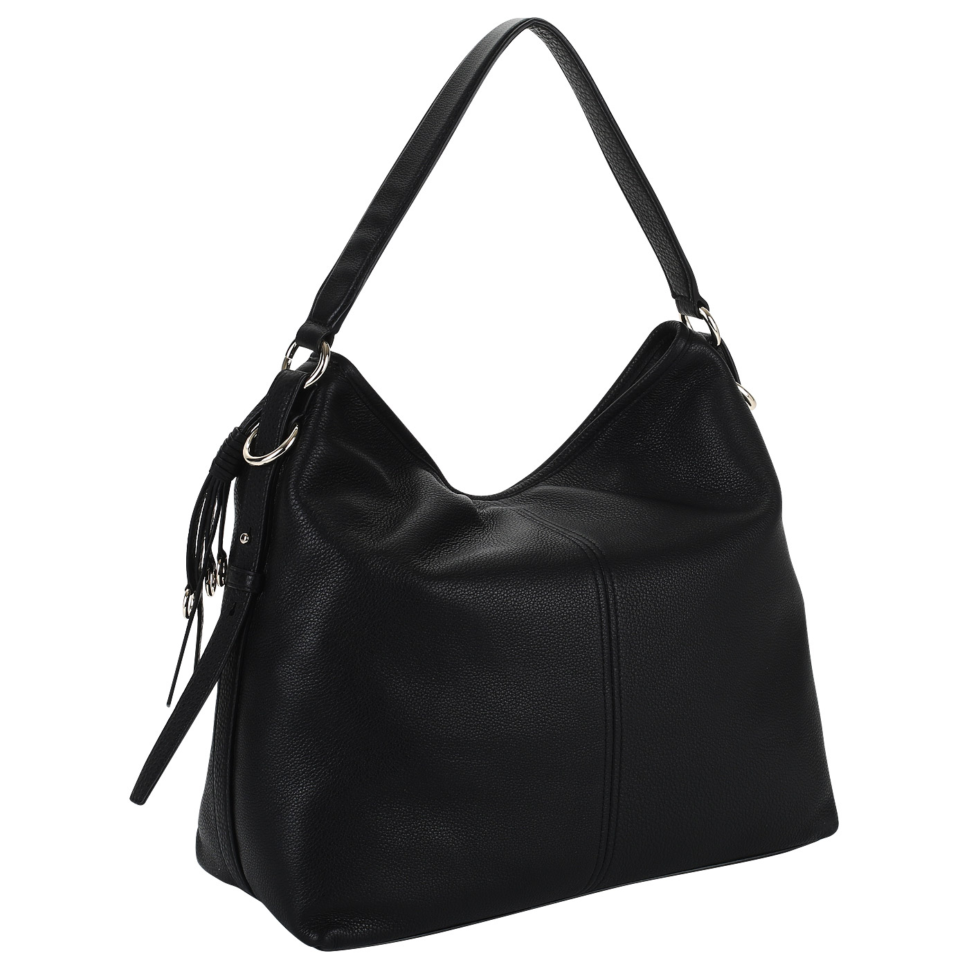 Кожаная сумка-хобо DKNY Marcy