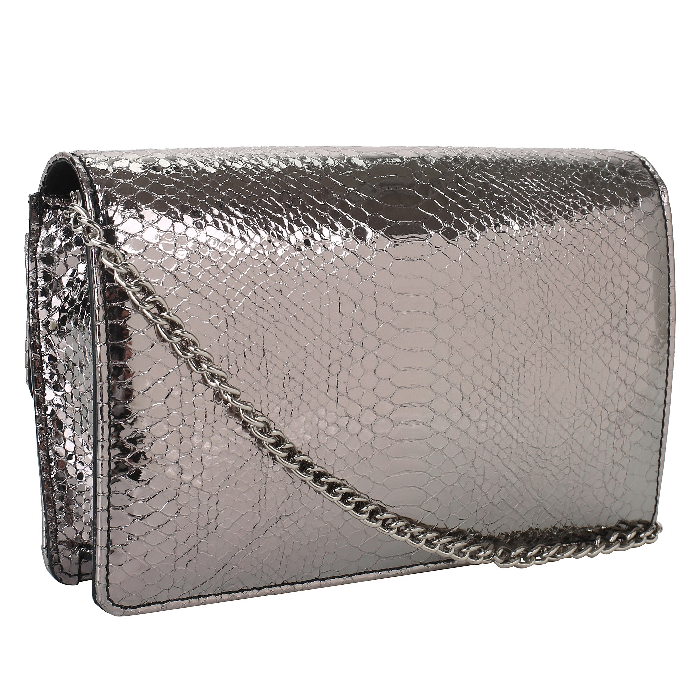 Сумка цвета олова Gilda Tonelli Mombasa