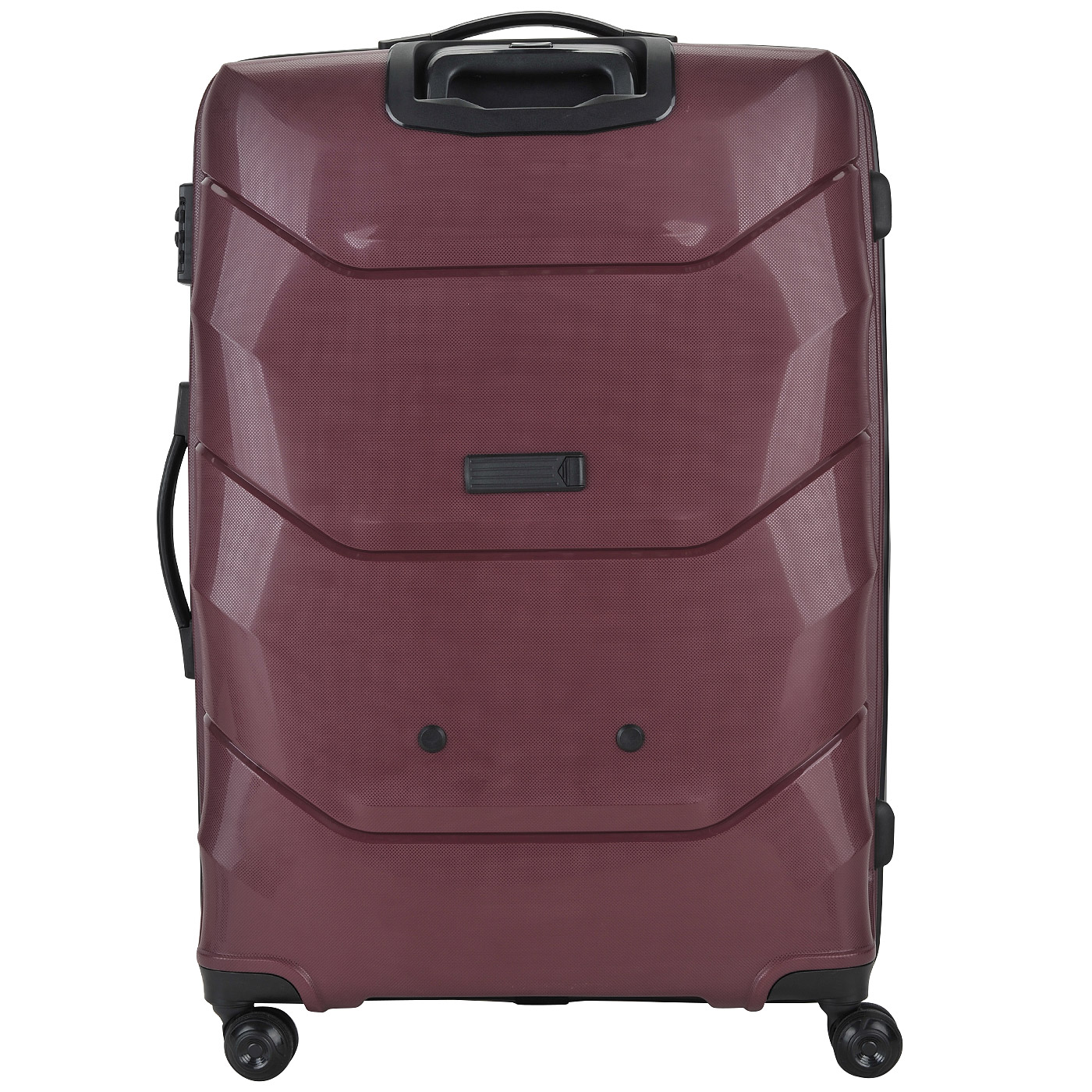 Чемодан большой L из полипропилена с кодовым замком Eberhart Mystique