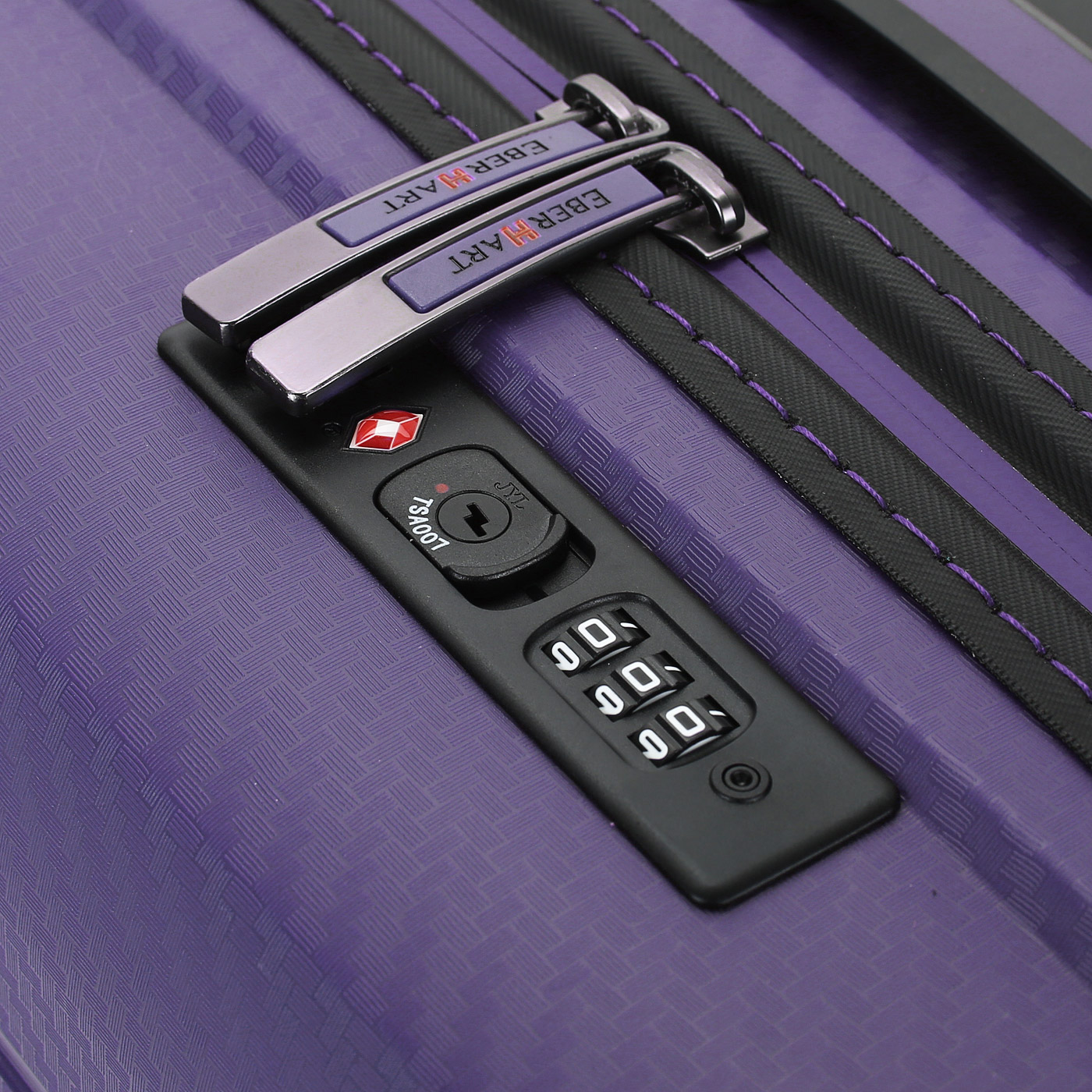 Чемодан для ручной клади из полипропилена с кодовым замком Eberhart Aero