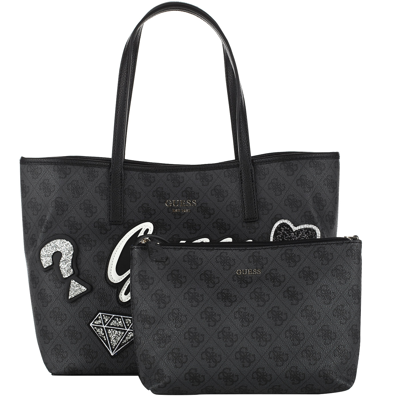 Сумка-шоппер с длинными ручками Guess Vikky